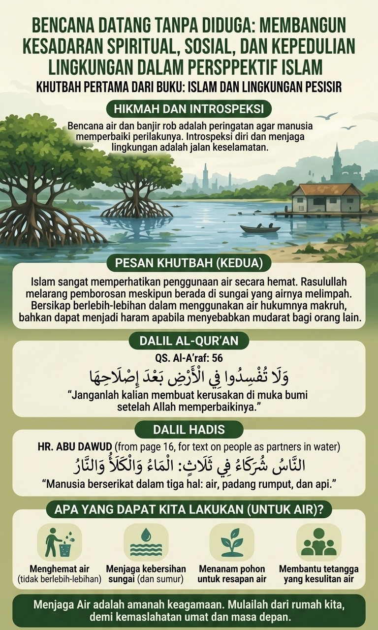 Membangun kesadaran spiritual, sosial dan kepedulian lingkungan dalam perspektif islam